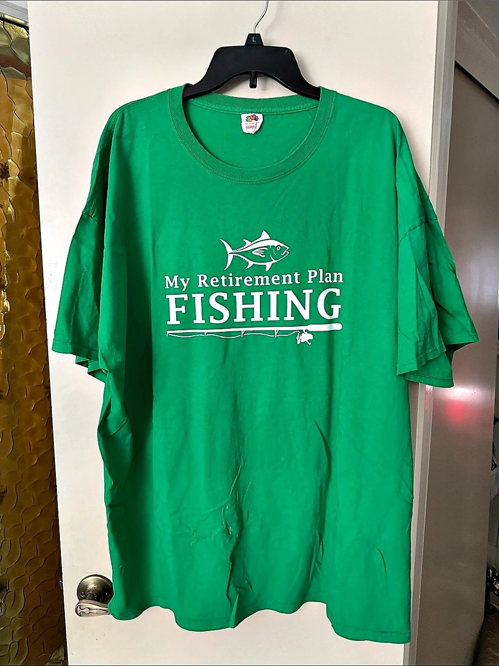 Fruit of the Loom Graphic Tee Green 3XL